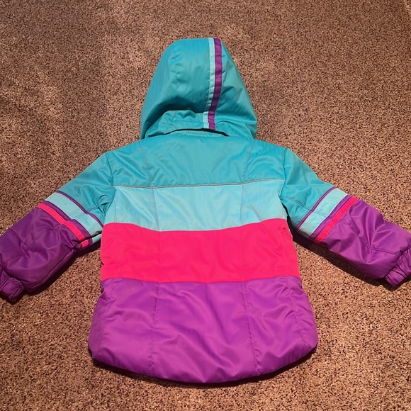 Obermeyer Kids Jacket - Blue, Pink, Purple - Picture 4 of 13